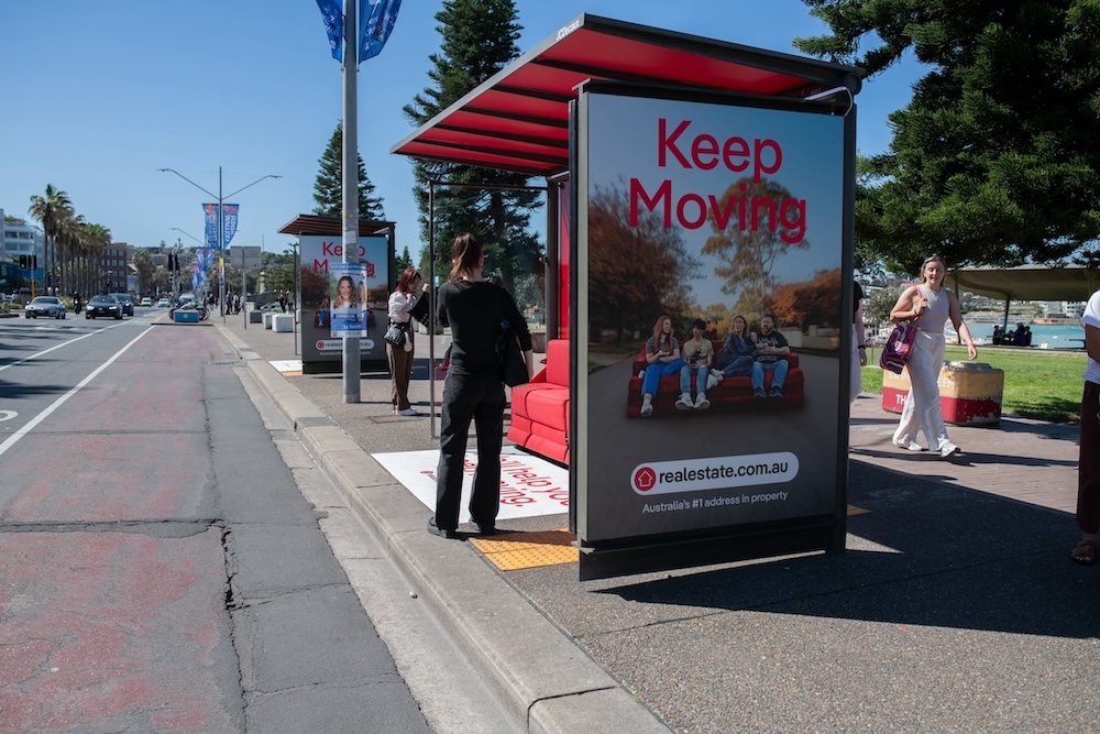 realestate.com.au extends latest campaign with new OOH ads via JCDecaux, Kaimera + 72andSunny