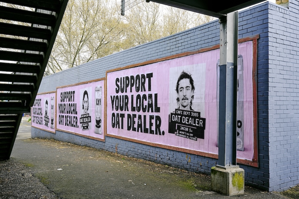 Oatly calls on Australians to support their local oat dealers in its newly launched campaign