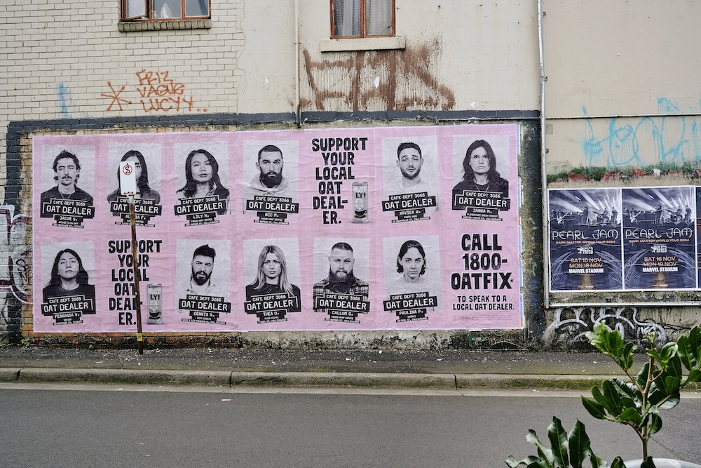 Oatly calls on Australians to support their local oat dealers in its newly launched campaign