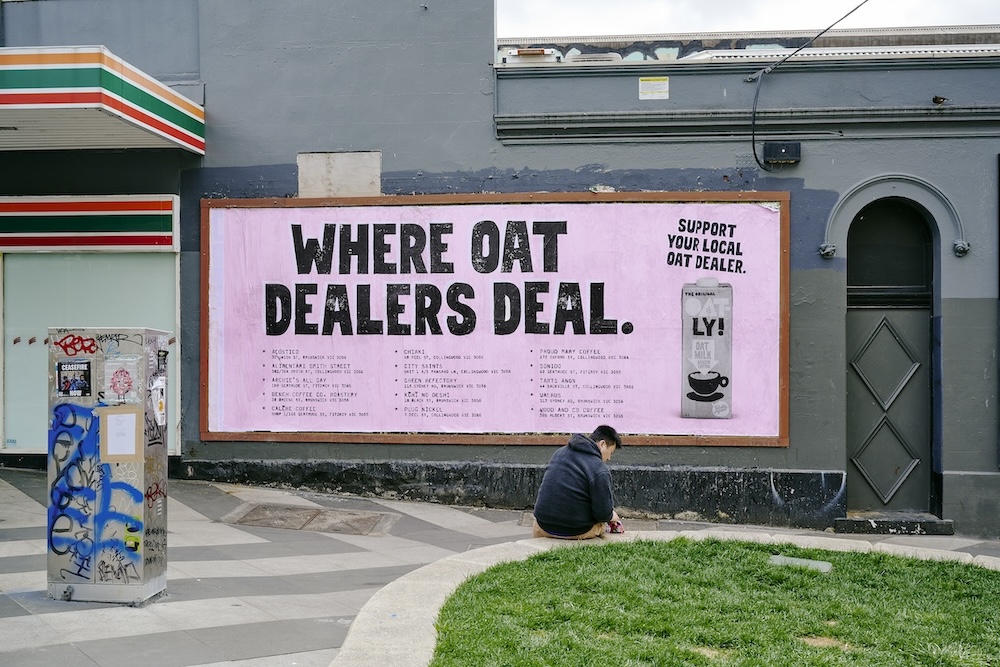 Oatly calls on Australians to support their local oat dealers in its newly launched campaign