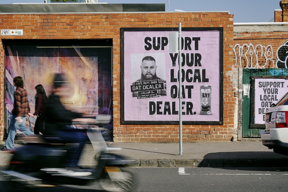 Oatly calls on Australians to support their local oat dealers in its newly launched campaign