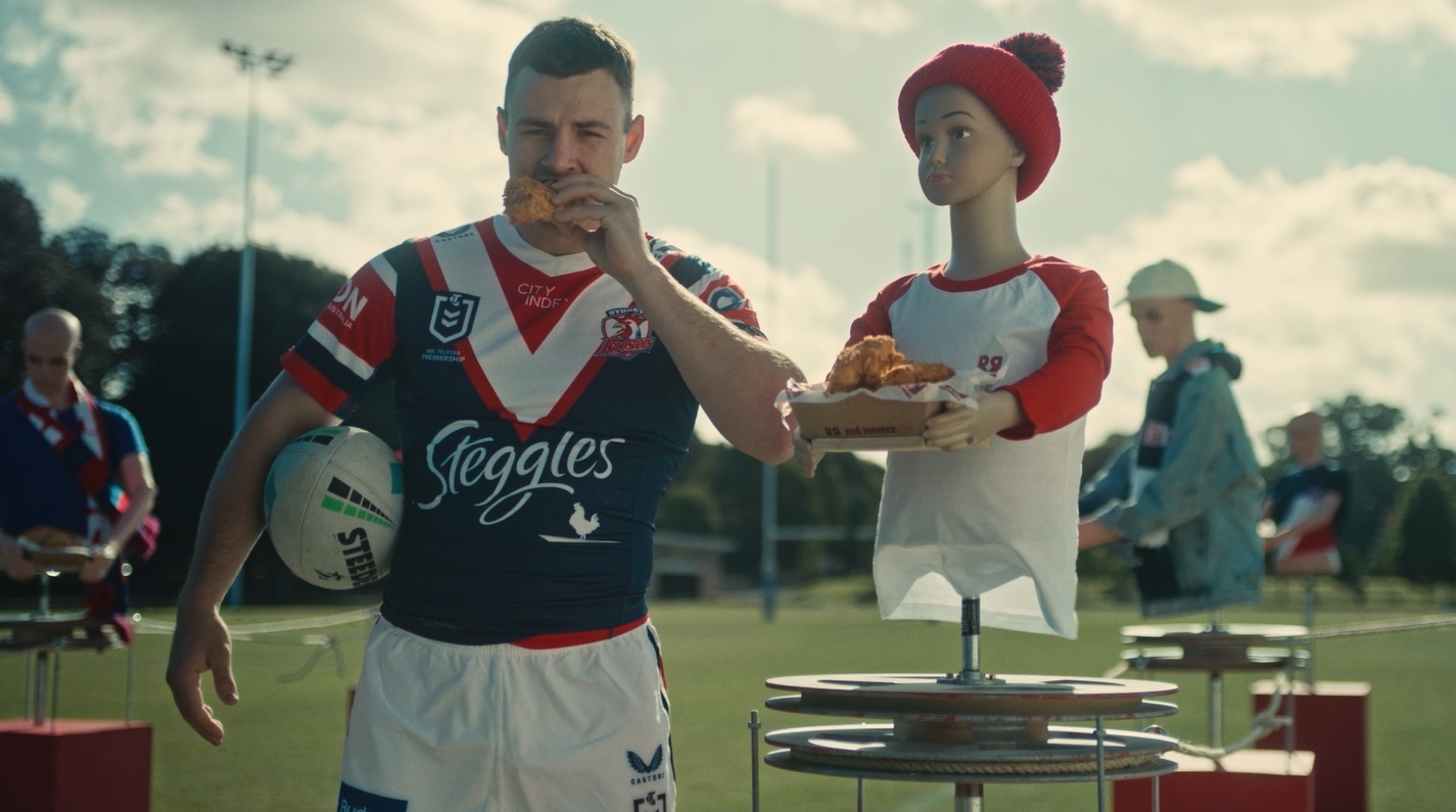 Red Rooster and Sydney Roosters spice up footy finals in ‘Crunch Time’ campaign via Leo Burnett