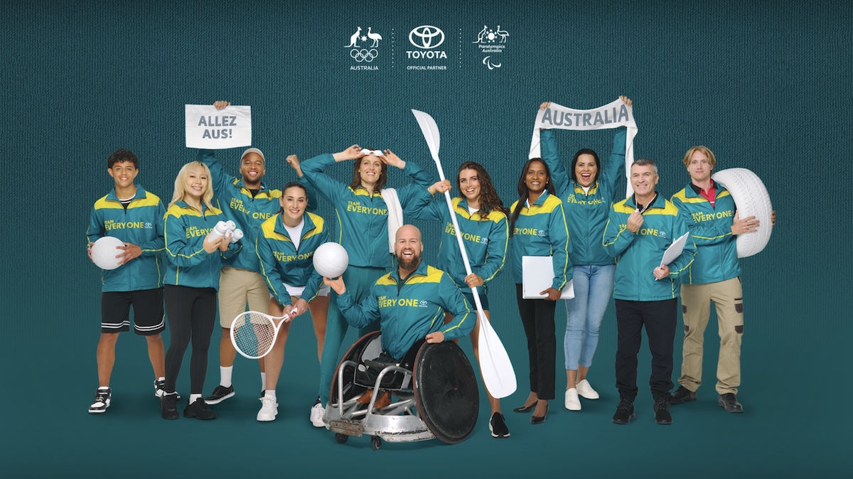 Toyota welcomes Australians to ‘Team Everyone’ in sponsorship marketing campaign via Gemba  