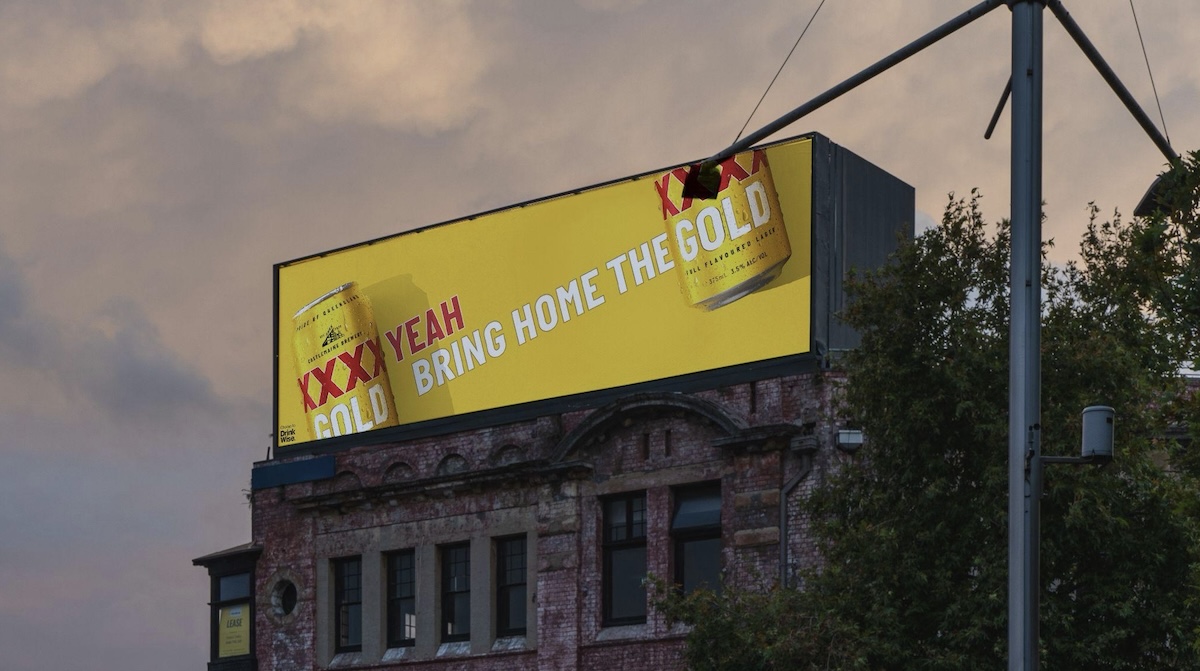 There’s just something exciting about gold in new campaign for XXXX Gold via Thinkerbell