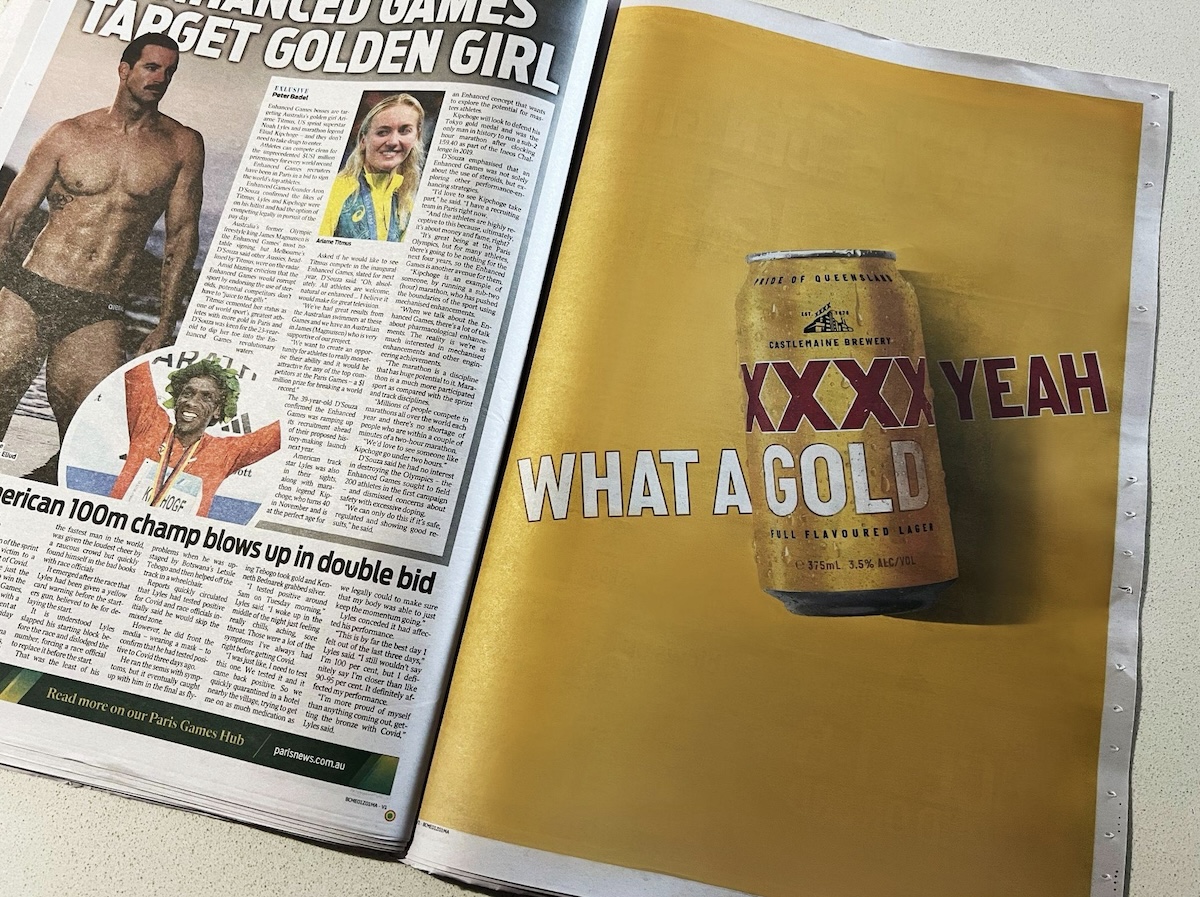 There’s just something exciting about gold in new campaign for XXXX Gold via Thinkerbell