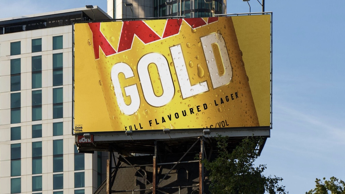 There’s just something exciting about gold in new campaign for XXXX Gold via Thinkerbell