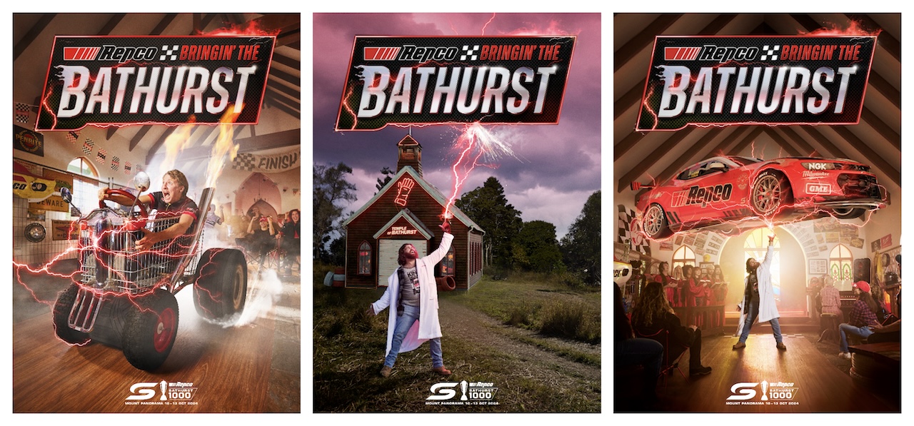 Repco welcomes racing fans to the ‘Temple of Bathurst’ in new campaign via Thinkerbell