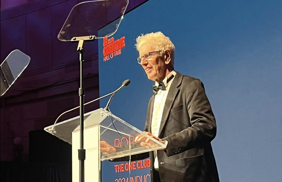 Aussie expat Ad Legend Bob Isherwood inducted into The One Club Creative Hall of Fame